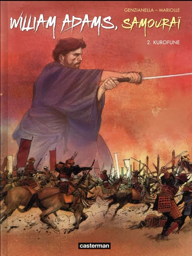 Couverture de l'album William Adams, Samouraï Tome 2 Kurofune