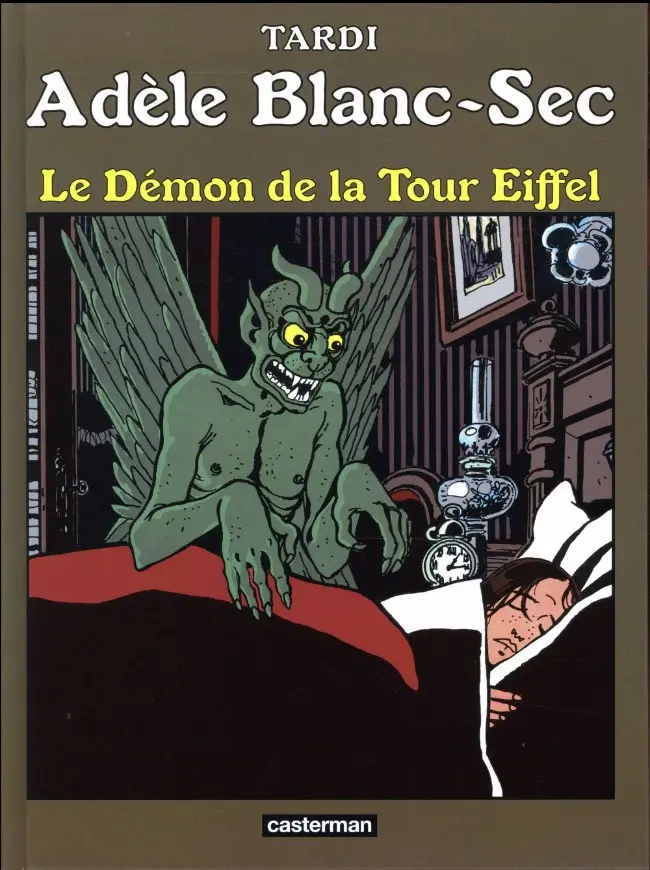 Couverture de l'album Les Aventures Extraordinaires d'Adèle Blanc-Sec Tome 2 Le Démon de la Tour Eiffel
