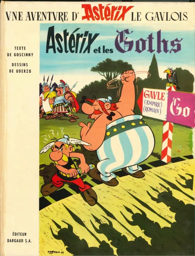 Couverture de l'album Astérix Tome 3 Astérix et les Goths