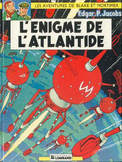 Couverture de l'album Blake et Mortimer Tome 6 L'Énigme de l'Atlantide