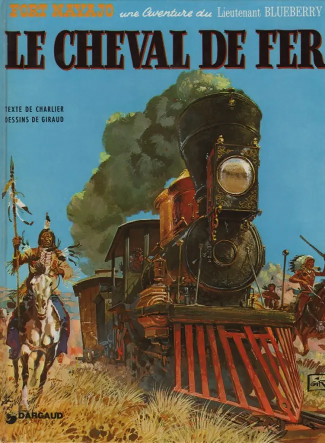 Couverture de l'album Blueberry Tome 7 Le cheval de fer