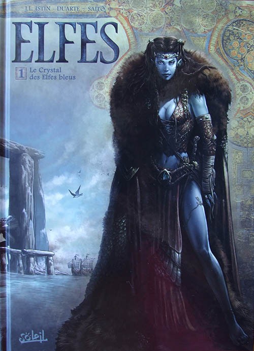 Couverture de l'album Elfes Tome 1 Le Crystal des Elfes bleus
