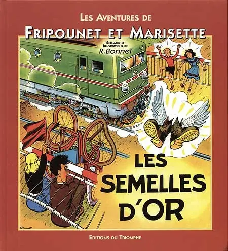 Couverture de l'album Fripounet et Marisette Tome 4 Les semelles d'or