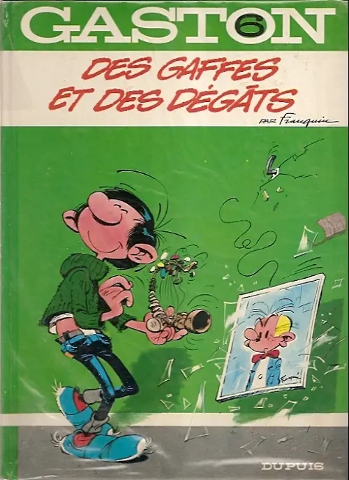 Couverture de l'album Gaston Tome 6 Des gaffes et des dégâts