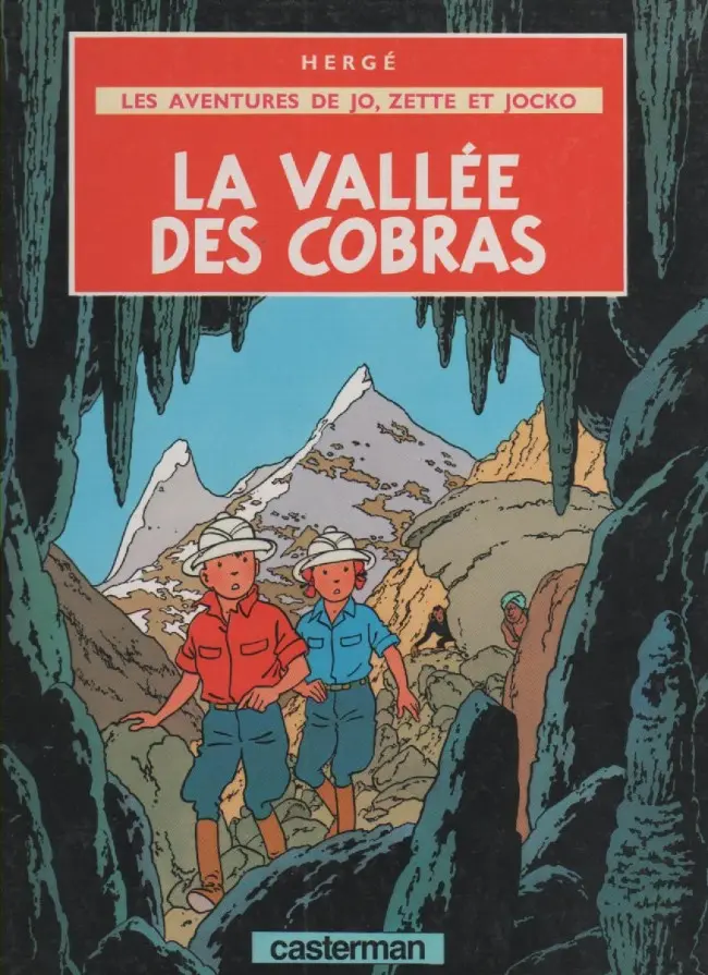 Couverture de l'album Les Aventures de Jo, Zette et Jocko Tome 5 La vallée des cobras