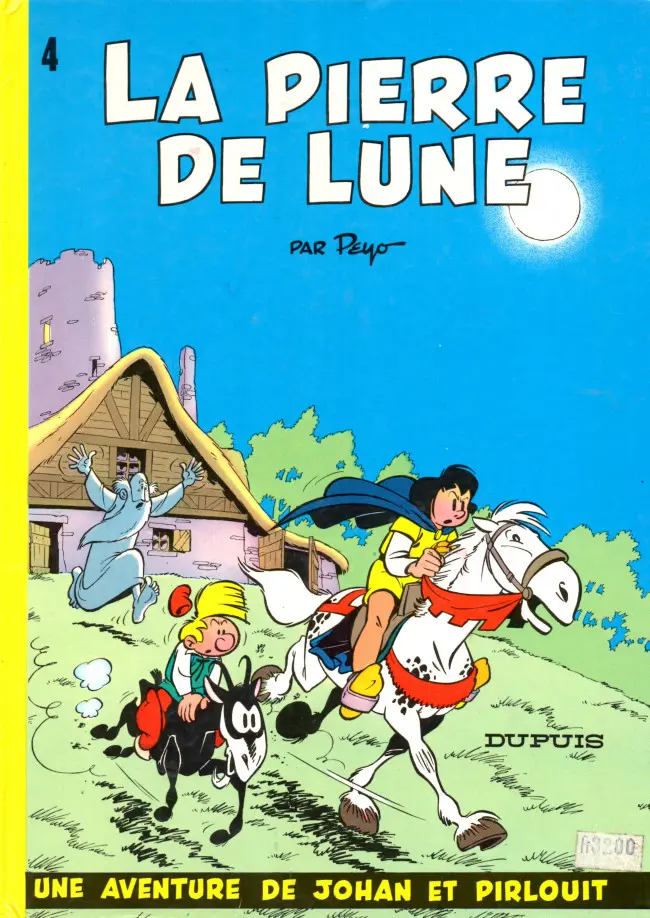 Couverture de l'album Johan et Pirlouit Tome 4 La pierre de lune