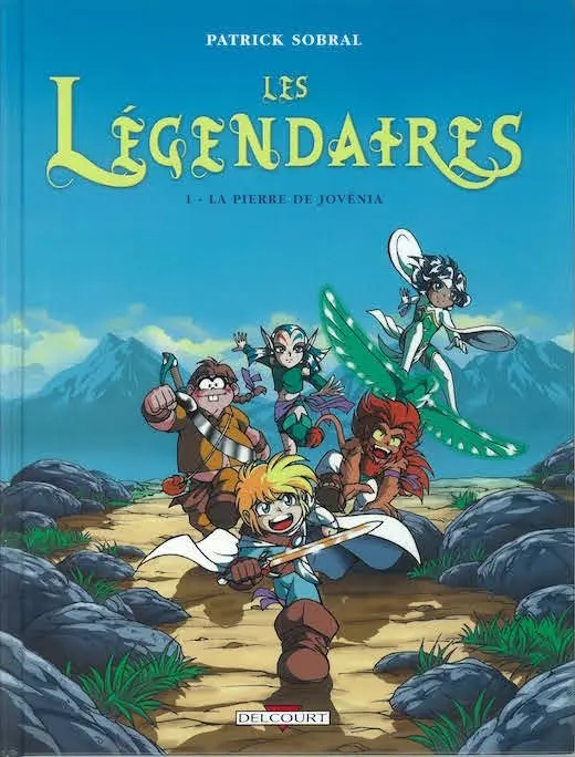 Couverture de l'album Les Légendaires Tome 1 La pierre de Jovénia
