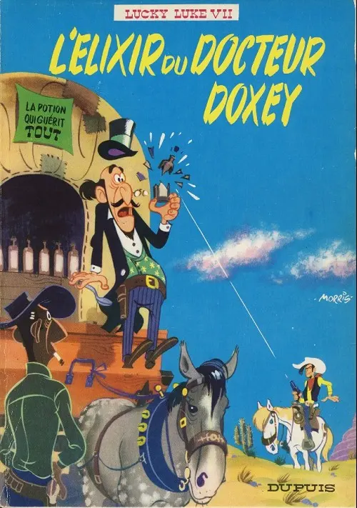 Couverture de l'album Lucky Luke Tome 7 L'Elixir du Docteur Doxey
