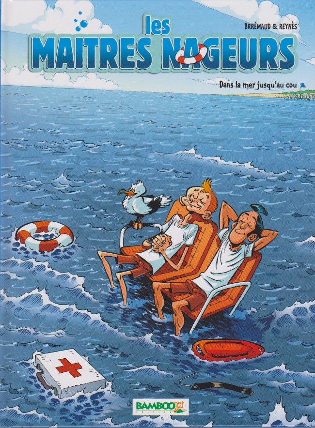 Couverture de l'album Les Maîtres-nageurs Dans la mer jusqu'au cou