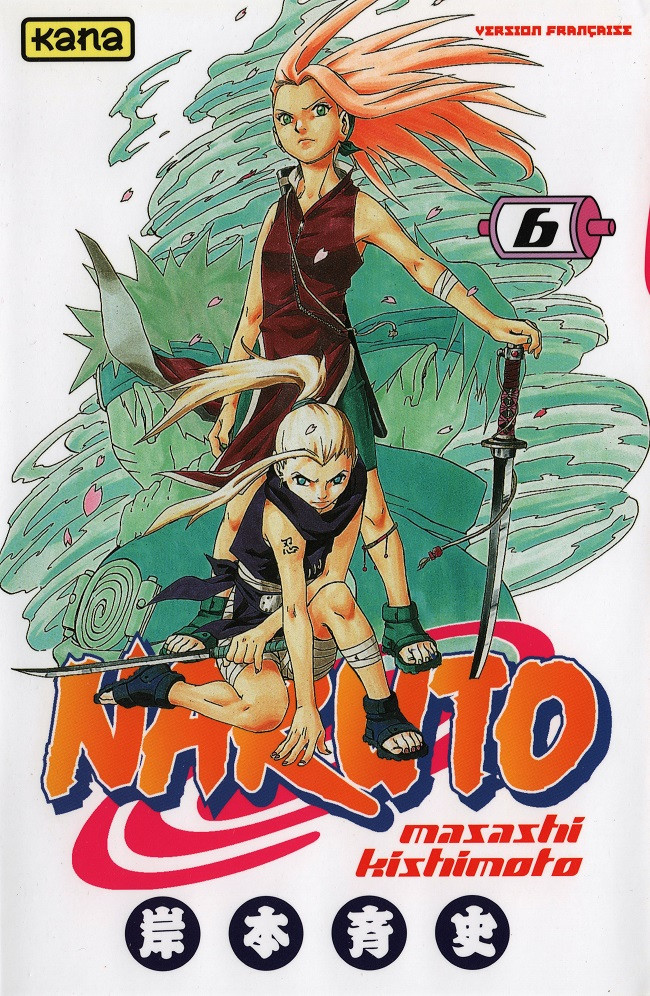 Couverture de l'album Naruto 6 La détermination de Sakura !!