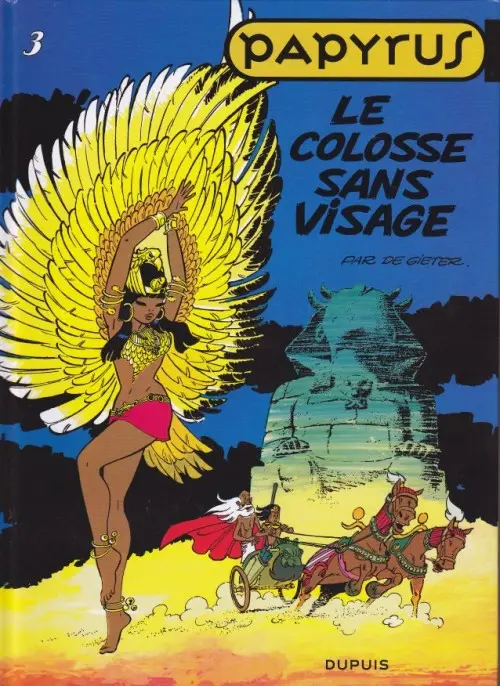 Couverture de l'album Papyrus Tome 3 Le colosse sans visage