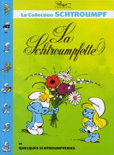 Couverture de l'album Les Schtroumpfs Tome 3 La Schtroumpfette