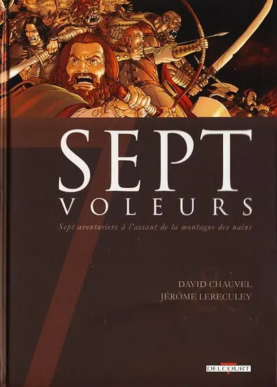 Couverture de l'album Sept Cycle 1 Tome 2 Sept voleurs