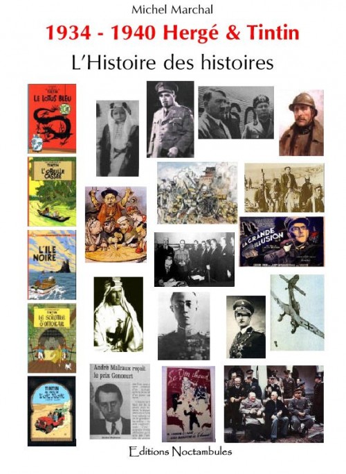 Couverture de l'album 1934 - 1940 Hergé & Tintin - L'Histoire des histoires