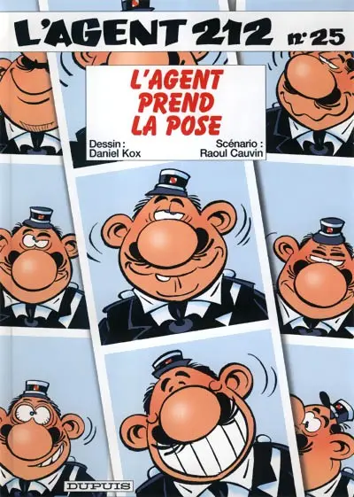Couverture de l'album L'Agent 212 Tome 25 L'agent prend la pose