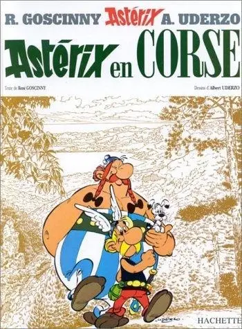 Couverture de l'album Astérix Tome 20 Astérix en Corse