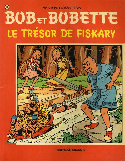 Couverture de l'album Bob et Bobette Tome 137 Le trésor de Fiskary