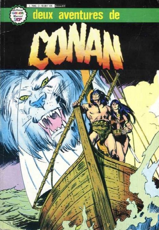 Couverture de l'album Conan le barbare Album N° 5