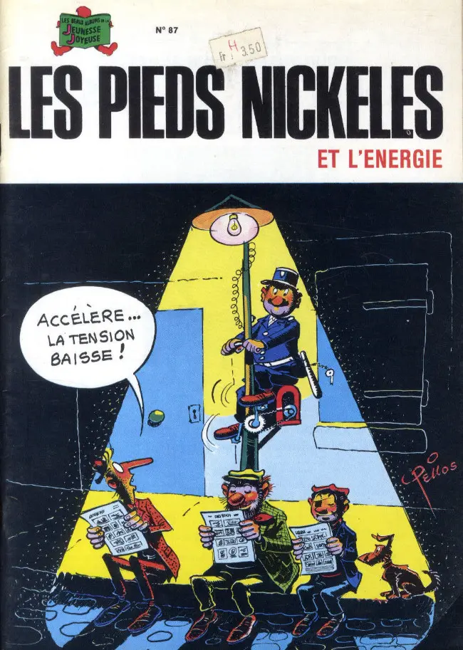 Couverture de l'album Les Pieds Nickelés Tome 87 Les Pieds Nickelés et l'énergie