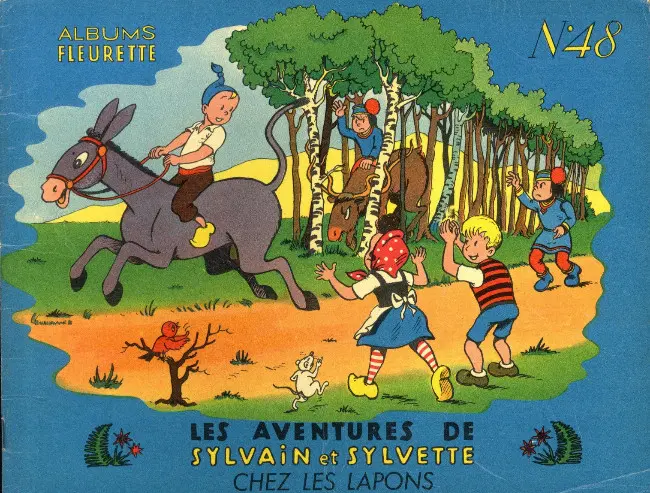 Couverture de l'album Sylvain et Sylvette Tome 48 Chez les lapons