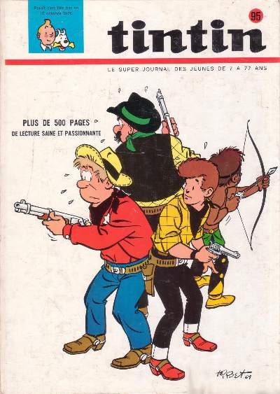Couverture de l'album Tintin Tome 95