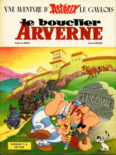 Couverture de l'album Astérix Tome 11 Le bouclier Arverne