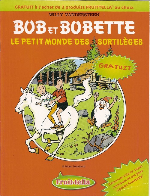 Couverture de l'album Bob et Bobette Le petit monde des sortilèges
