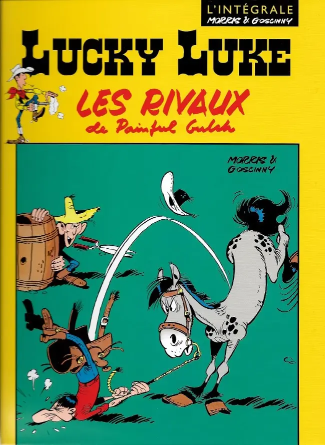 Couverture de l'album Lucky Luke Tome 28 Les rivaux de Painful Gulch