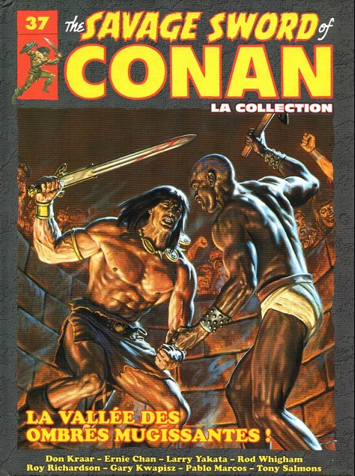 Couverture de l'album The Savage Sword of Conan - La Collection Tome 37 La vallée des ombres mugissantes !