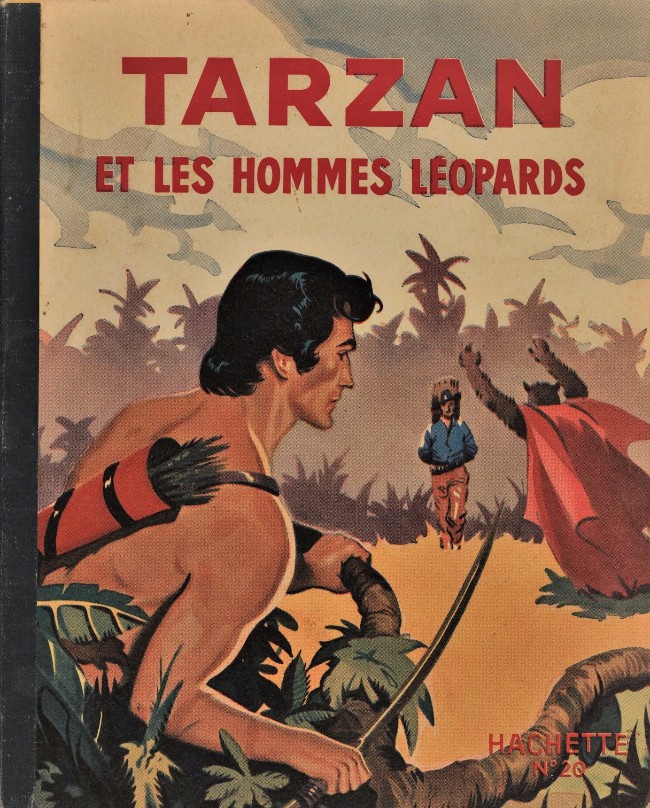 Couverture de l'album Tarzan N° 20 Tarzan et les hommes léopards