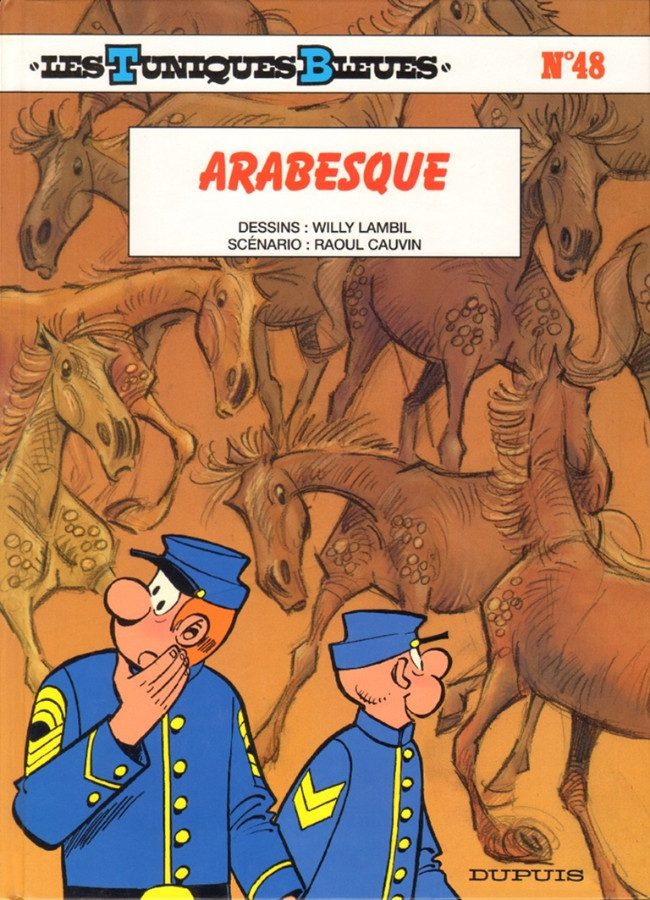 Couverture de l'album Les Tuniques Bleues Tome 48 Arabesque