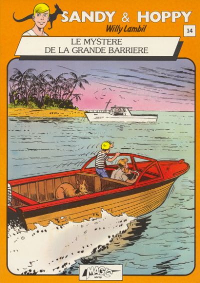 Couverture de l'album Sandy & Hoppy 14 Le mystère de la grande barrière