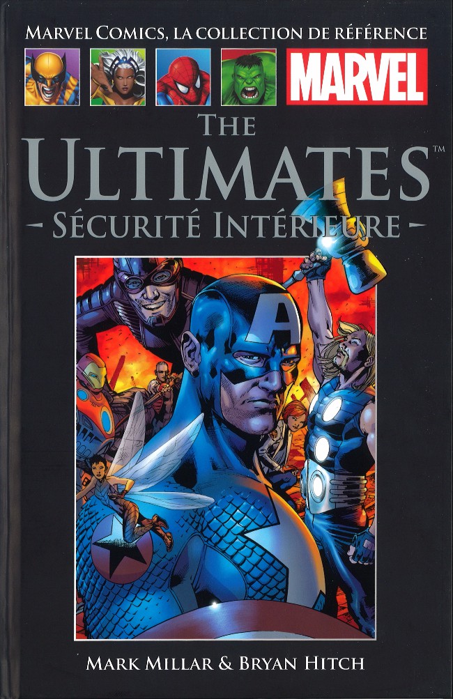 Couverture de l'album Marvel Comics - La collection de référence Tome 53 The Ultimates - Sécurité intérieure