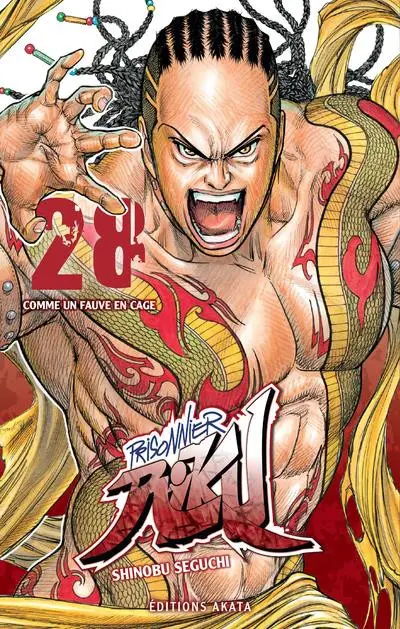 Couverture de l'album Prisonnier Riku 28 Comme un fauve en cage