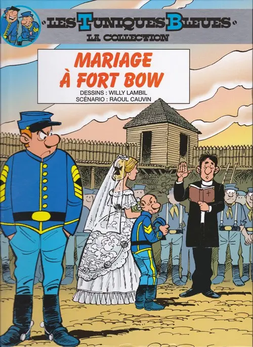 Couverture de l'album Les Tuniques Bleues Tome 49 Mariage à Fort Bow