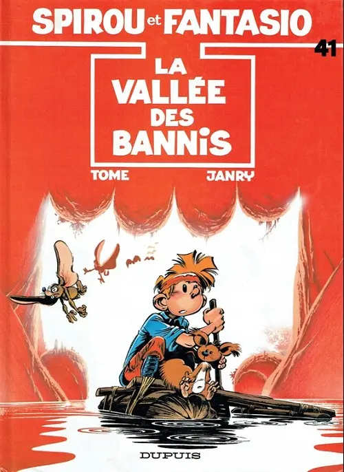 Couverture de l'album Spirou et Fantasio Tome 41 La vallée des bannis