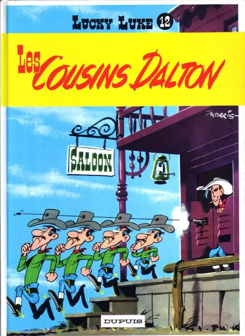 Couverture de l'album Lucky Luke Tome 12 Les cousins Dalton