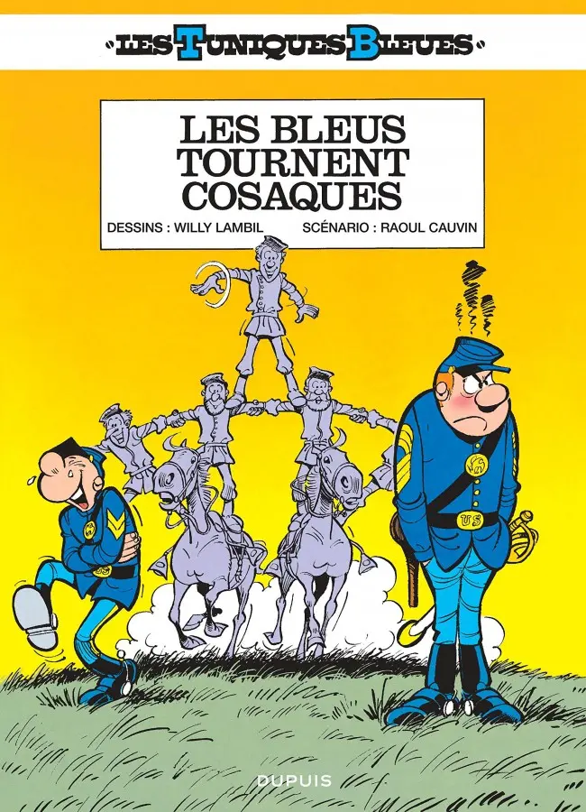 Couverture de l'album Les Tuniques Bleues Tome 12 Les Bleus tournent cosaques