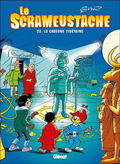 Couverture de l'album Le Scrameustache Tome 23 La caverne tibétaine