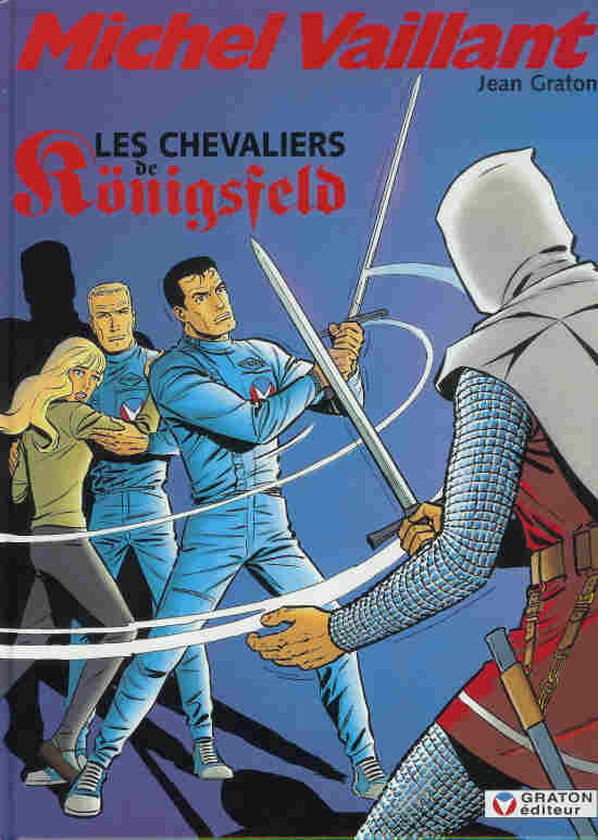 Couverture de l'album Michel Vaillant Tome 12 Les Chevaliers de Königsfeld