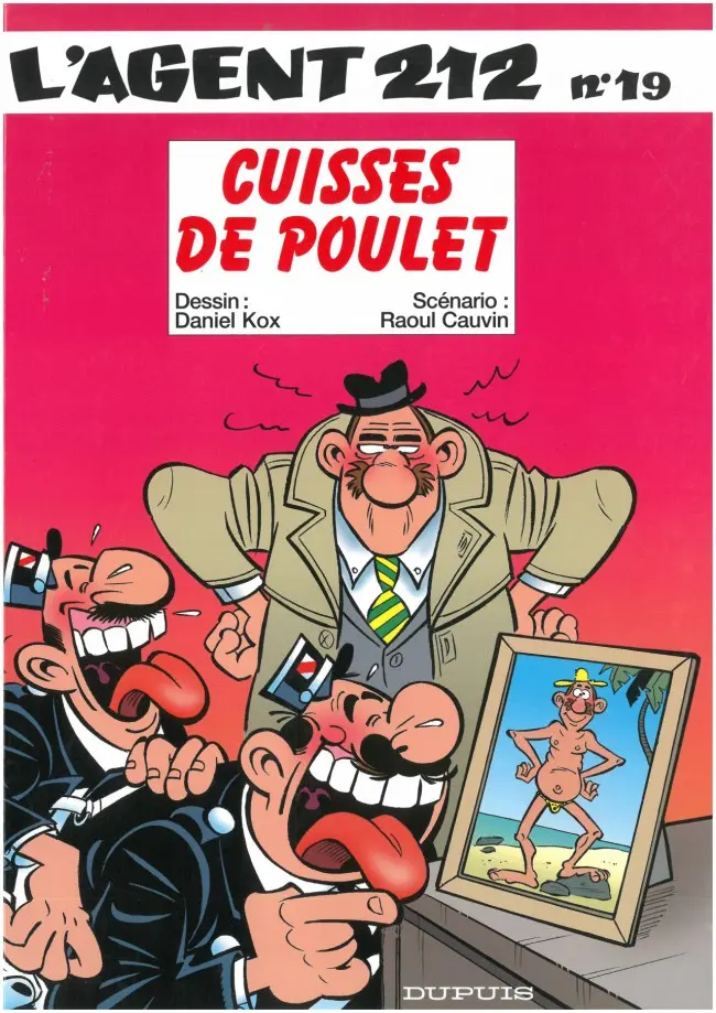 Couverture de l'album L'Agent 212 Tome 19 Cuisses de poulet