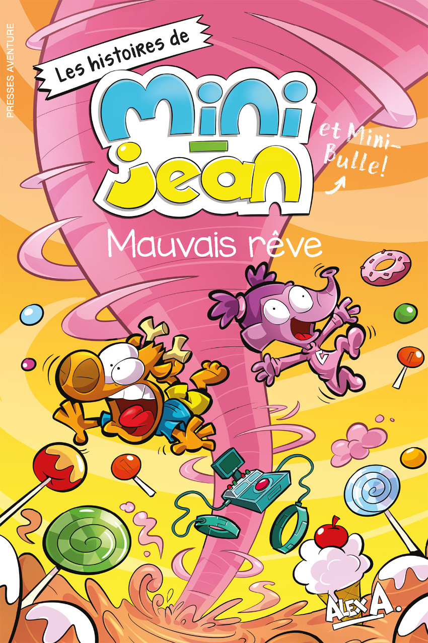 Couverture de l'album Les histoires de Mini-Jean et Mini-Bulle ! Tome 9 Mauvais rêve