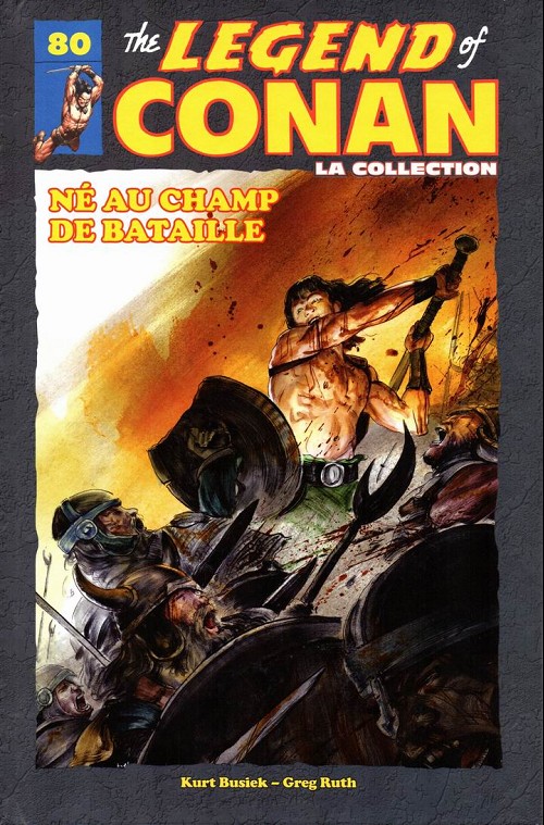 Couverture de l'album The Savage Sword of Conan - La Collection Tome 80 Né au champ de bataille