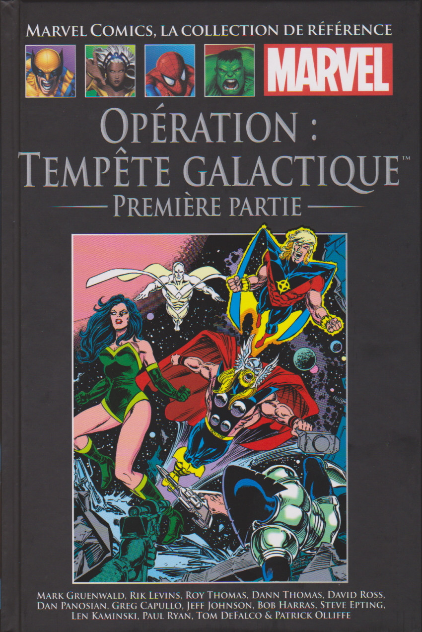 Couverture de l'album Marvel Comics - La collection de référence Tome 182 Opération : Tempête Galactique : Première Partie