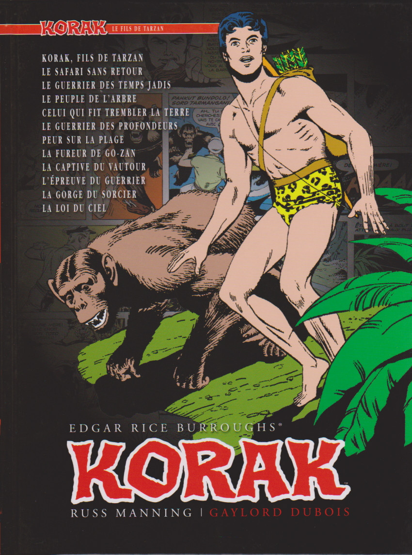 Couverture de l'album Korak, le fils de Tarzan Tome 1