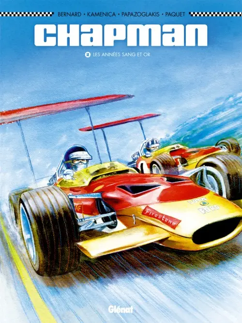 Couverture de l'album Chapman Tome 2 Les années sang et or