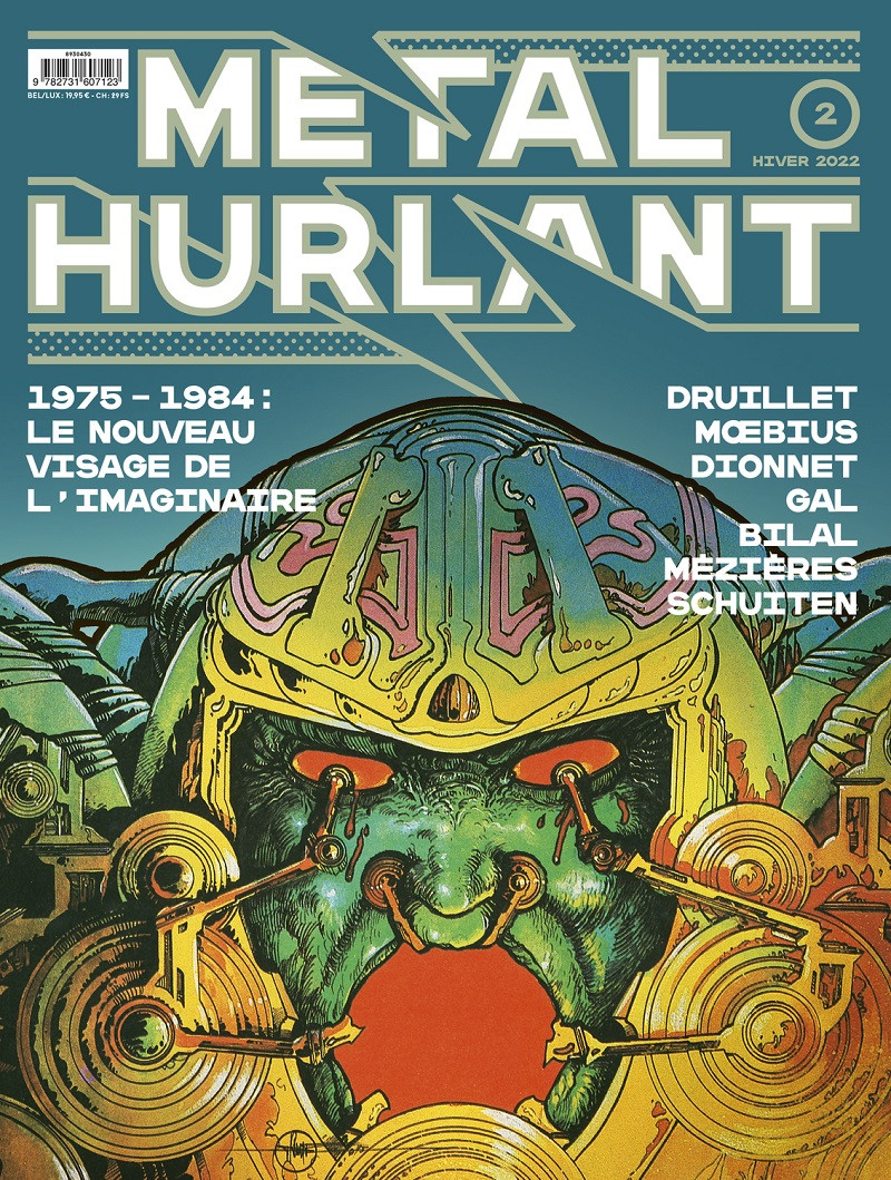 Couverture de l'album Métal Hurlant N° 2 1975-1984 Le Nouveau Visage de l'imaginaire