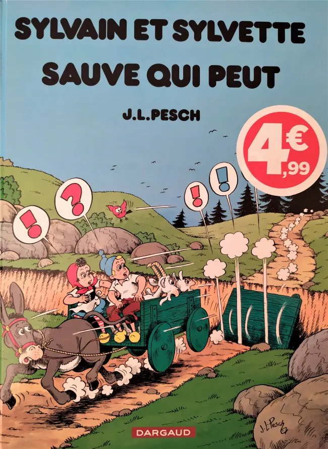 Couverture de l'album Sylvain et Sylvette Tome 17 Sauve qui peut