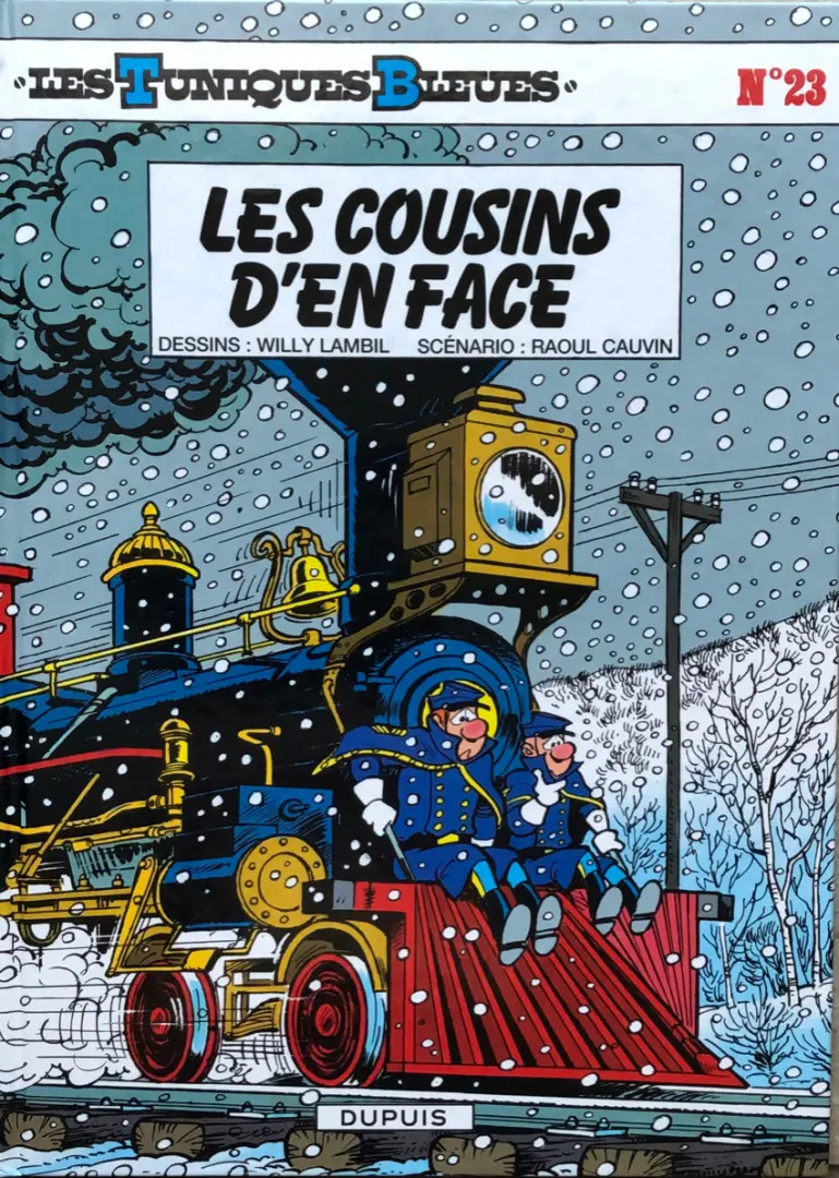 Couverture de l'album Les Tuniques Bleues Tome 23 Les cousins d'en face