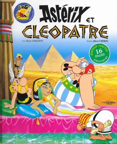 Couverture de l'album Astérix Tome 6 Astérix et Cléopâtre